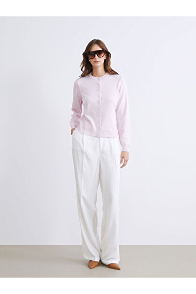 LC Waikiki Pearl Buttoned Women's Knitwear Cardigan