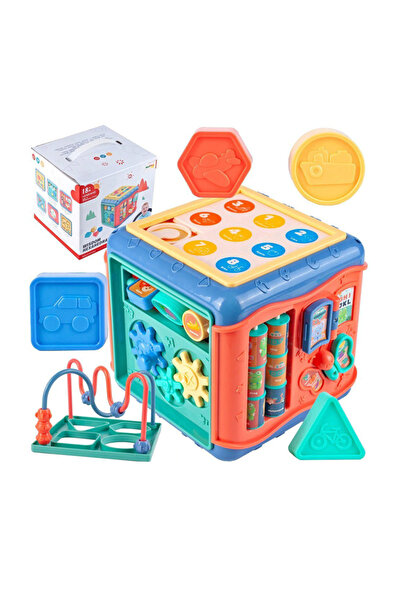 OEM Centru de activități pentru bebeluși Wisdom Hexahedric cu jocuri educativ...