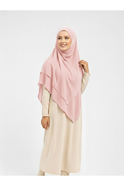 Atelier Cheval Ready-To-Wear Scarf, Three-Layer Chiffon Souffle, Hajj Umrah, Souffle Khimar Hijab