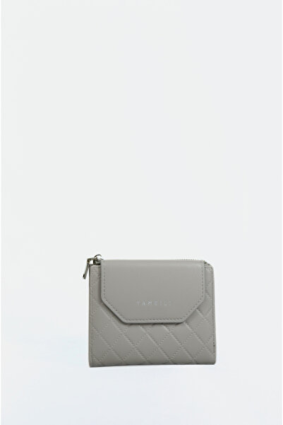 Mazel Design 657 Genuine Leather Signature Quilted Mini Wallet - Modern, Luxurious Textured Design