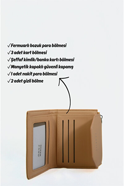 Mazel Design 657 Genuine Leather Signature Quilted Mini Wallet - Modern, Luxurious Textured Design