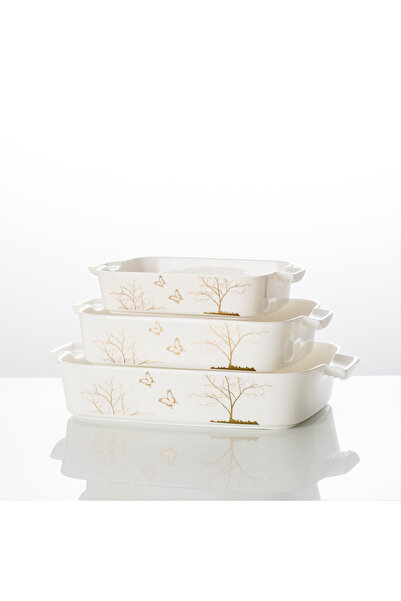 Malooki Set of 3 heat-resistant oven trays