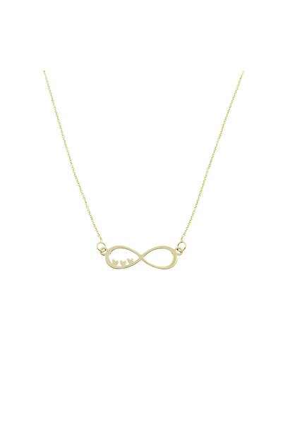 Bijuteria SORELLY Lanț Infinit din aur de 14k