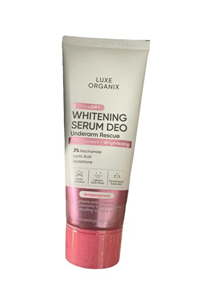 LUXE ORGANIX whitening serum deo underarm rescue 50g