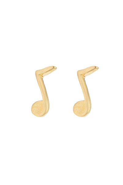 Bijuteria SORELLY 14k Gold Music Note Earrings