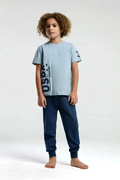 U.S. Polo Assn. Men's Waiter Pyjama Set - Soft Green