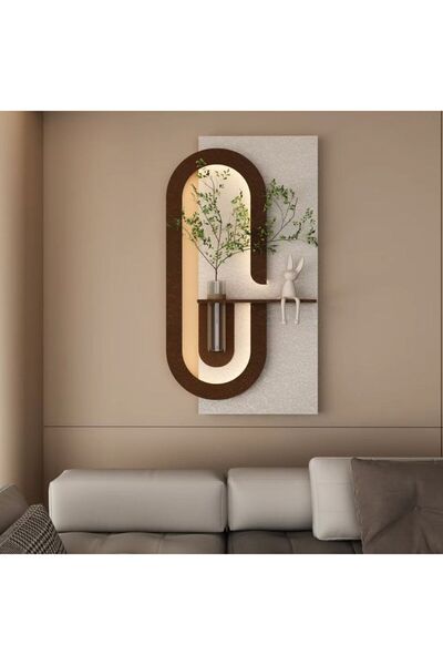 DEKORLİNE 50x90 Rgb Kumandalı Ledli Modern Tablo