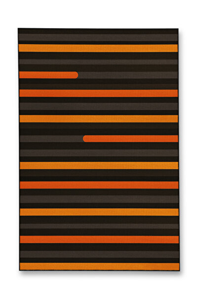 Rugs Modern Halı MOSSO Μπλε Μωβ Αποχρώσεις Έθνικ Λουλούδια με Σχέδιο Υφαντή Β...