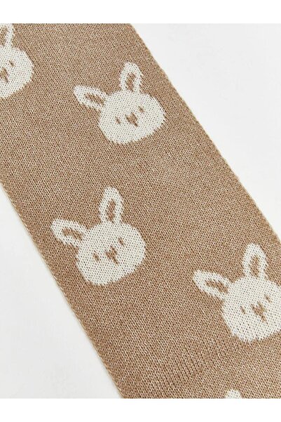 LC Waikiki Pompom Detailed Baby Girl Scarf (W5)