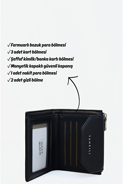 Mazel Design 657 Genuine Leather Signature Quilted Mini Wallet - Modern, Luxurious Textured Design