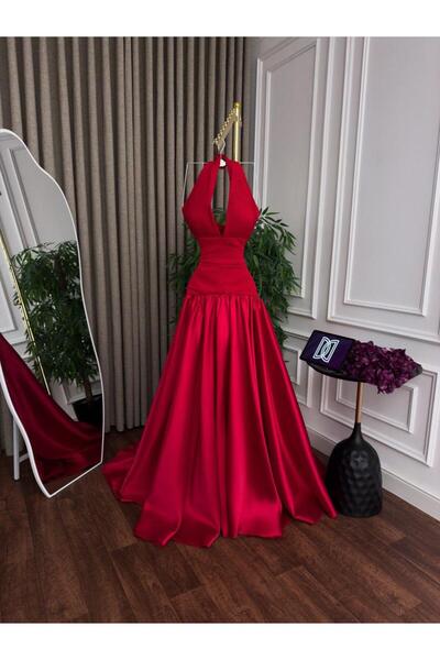 FAKHM AL SAWAR elegant red top dress