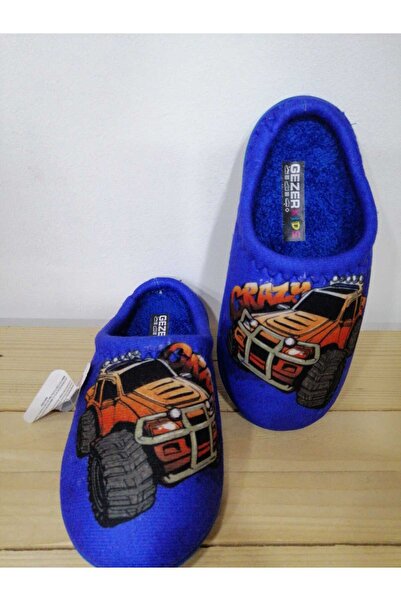 GEZER YENİ SEZON RAHAT TABAN KIŞLIK ARABA DESENLİ ERKEK ÇOCUK EV TERLİĞİ