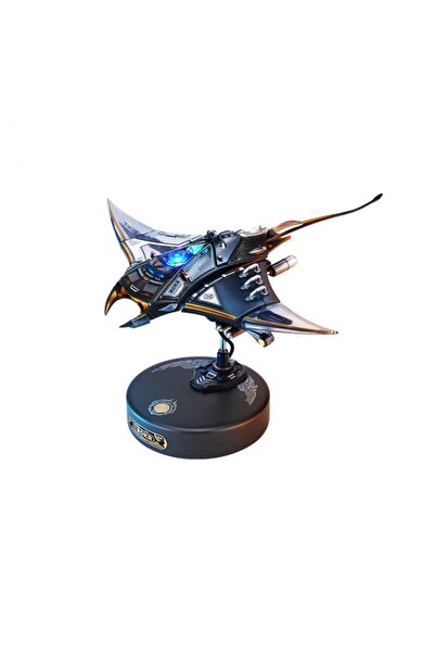 ROKR Puzzle mecanic 3D, Manta Ray, ROKR, metal și plastic, 108 piese