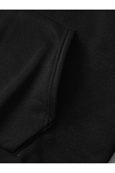 Marco Fresco Need Money for Porche Printed Women/Men Unisex Oversized Hooded 3-Thread Black-White Sweatshirt