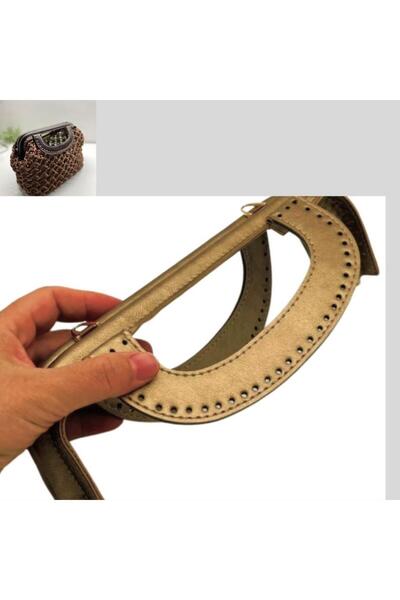 angel çanta aksesuar 25 cm Faux Leather Gold Color Hidden Bag Purse New Model