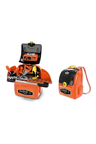 OEM Kids Workshop Backpack DELUXE TOOLS, 26 Accessories, Easy to Assemble