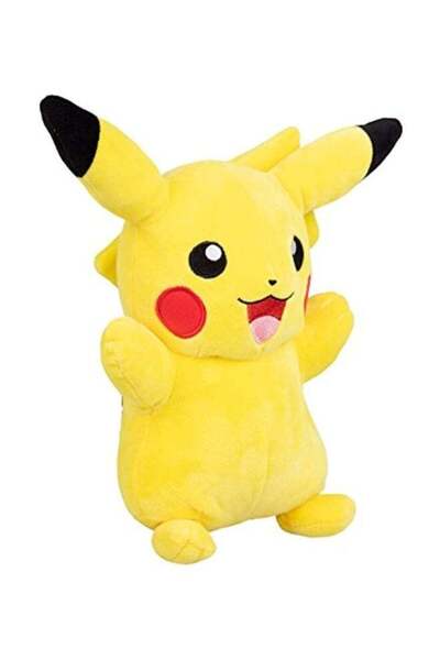 Pokemon لعبة بيكاتشو الكرتونية المحشوة اللطيفة 11.43 × 17.7 × 27.9 سم