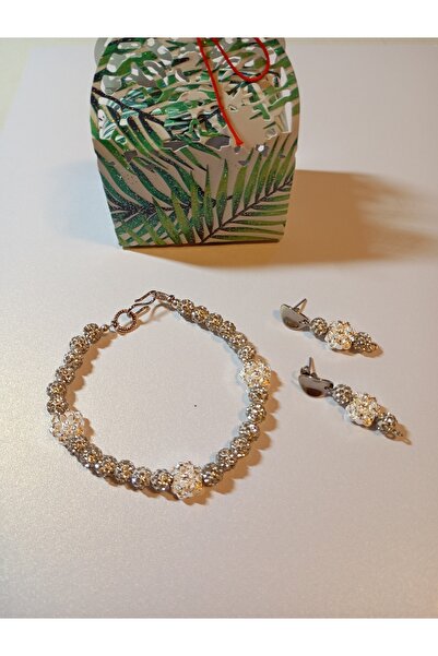 OEM Party/Club/Disco Earrings and Bracelet Set