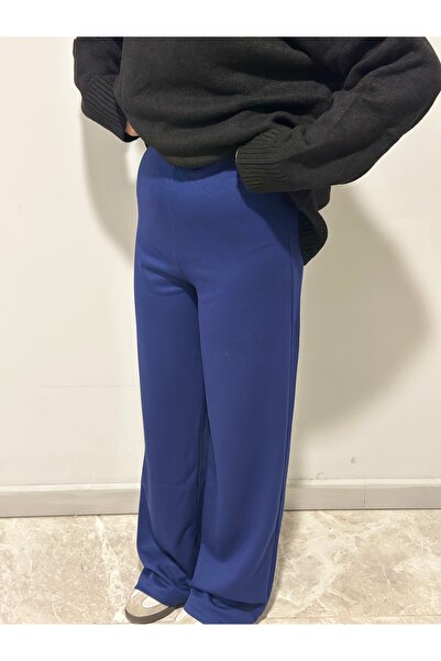 moda çağdaş talie înaltă Pantaloni cu tiv rulat curea