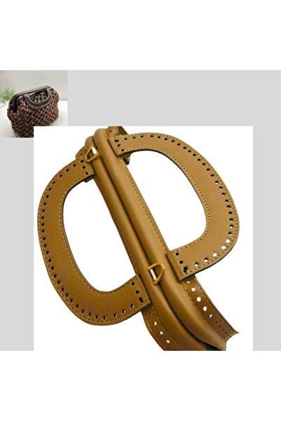 angel çanta aksesuar 25 cm Faux Leather Mustard Color Secret Bag Bursu New Model