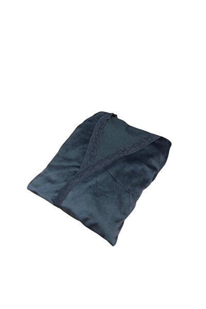 ROYAM Modalove Women's 3-Piece French Velvet Pajama Set with Robe