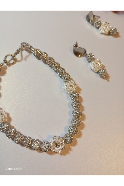 OEM Party/Club/Disco Earrings and Bracelet Set