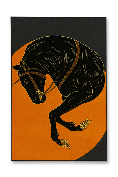 Rugs Modern Halı MOSSO Μπλε Μωβ Αποχρώσεις Έθνικ Λουλούδια με Σχέδιο Υφαντή Β...