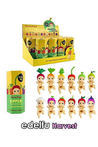EDELFU Sonny Angel Harvest Series Mini Figure Series Adhesive 1 Piece Toy Figure, Phone Decoration