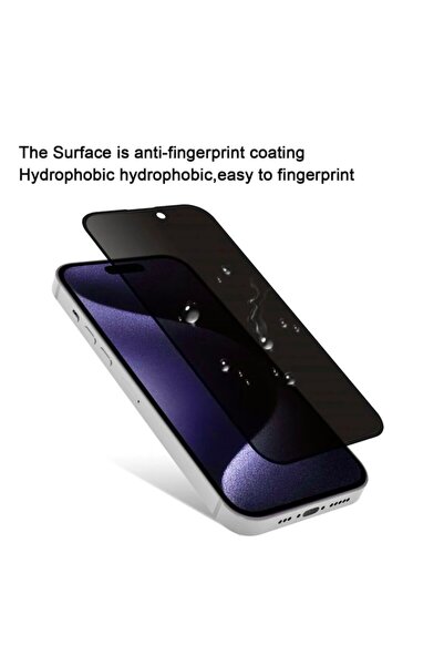IMOBILE ACCESSORIES Protector de ecran pentru confidențialitate compatibil cu iPhone 15, acoperire completă