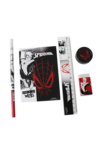 SPIDERMAN Spider-Man World of Webs office supplies set 5 pcs