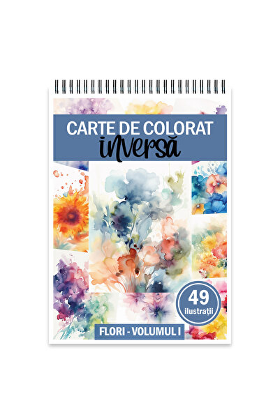 Legendary Gifts Βιβλίο ζωγραφικής με 49 εικόνες, Λουλούδια - Τόμος Ι