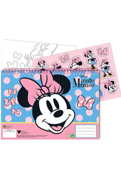 Minnie Mouse Disney Minnie Joy A/4 spiral sketchbook with 40 sheets and stickers