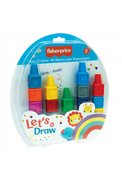 FISHER PRICE Fisher-Price Σετ κηρομπογιές Let's Draw - 13 τεμάχια