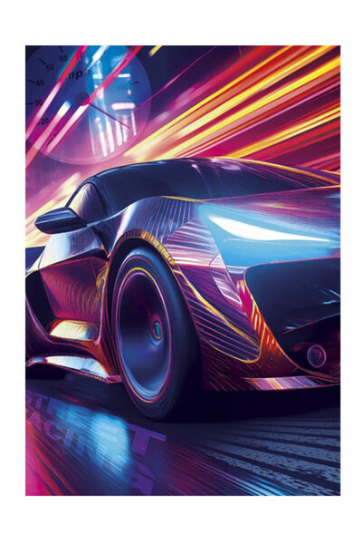 CARS Street Racing Vehicle Auto Folder A/4 with Elastic