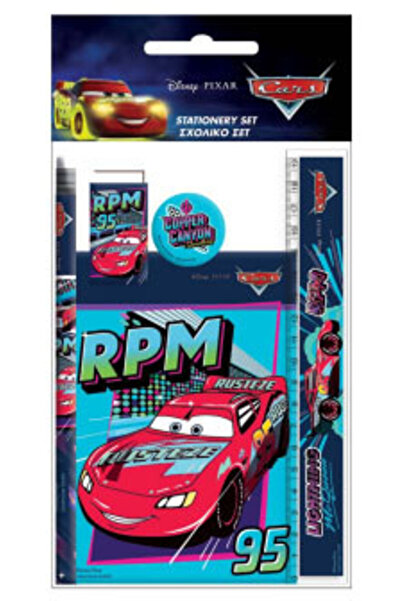 DİSNEY CARS Disney Cars RPM stationery set 5 pieces