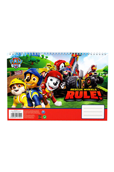 PAW PATROL Patrula Cățelușilor Rescue Wheels Carnet de schițe spiral A/4, 30 ...