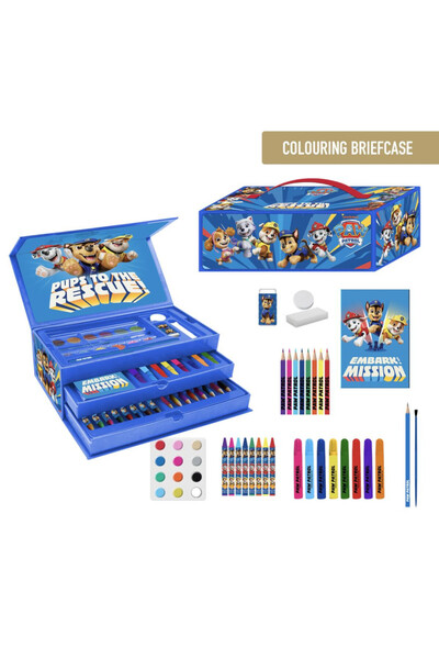 PAW PATROL Σετ γραφικής ύλης Paw Patrol Rescue σε βαλίτσα