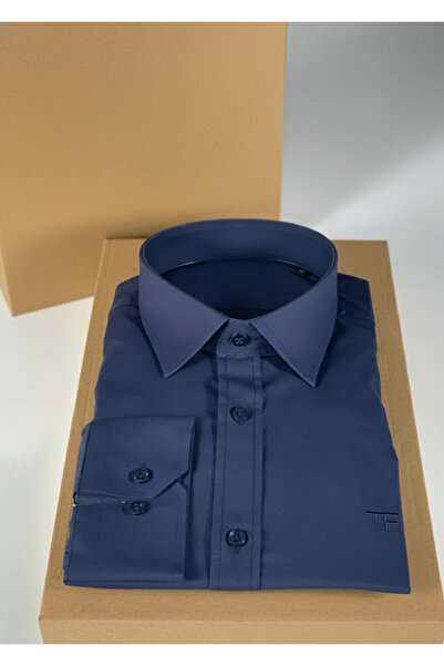 YusGos Men's Classic Regular Fit Regular Collar Long Sleeve Easy Iron Cotton Shirt