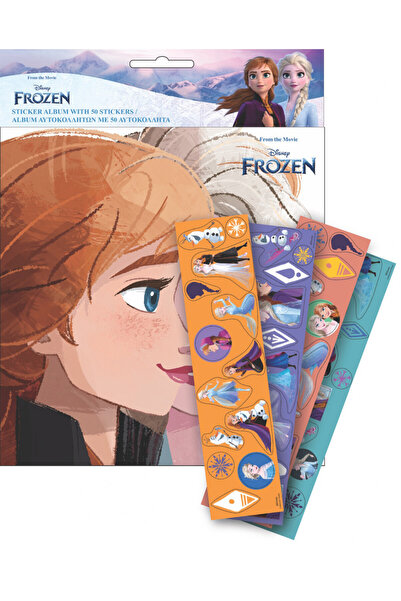 Frozen Disney Frozen Glamor sticker album with 50 stickers