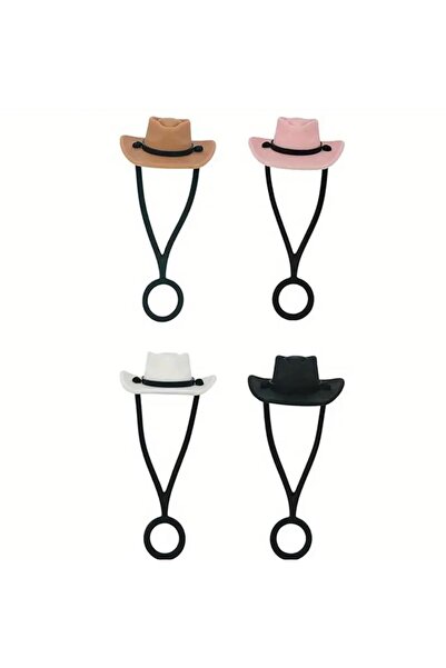 alisa 1Pc Cowboy Hat Straw Cap