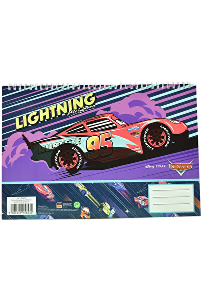 DİSNEY CARS Disney Cars Lightning Spiral Notebook A/4, 30 sheets
