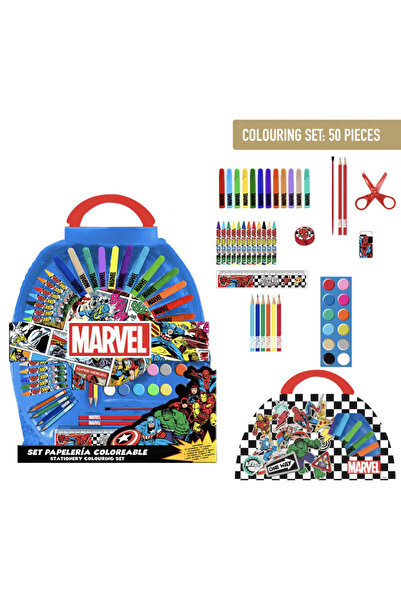 AVENGERS One Way Set de papetărie cu 50 de piese