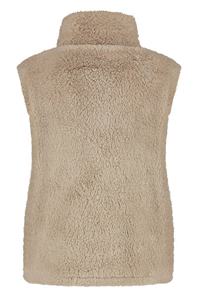 ONLY Vestă de pluș Onlbari Regular Fit cu guler ridicat buzunare VEST 15358902