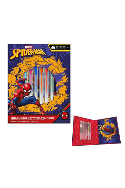 SPIDERMAN Omul Păianjen Web-Slinger set de caiet + pixuri cu gel