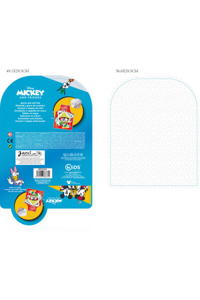 Minnie Mouse Disney Minnie and Mickey Christmas Apron Set for Kids, 2 Pieces