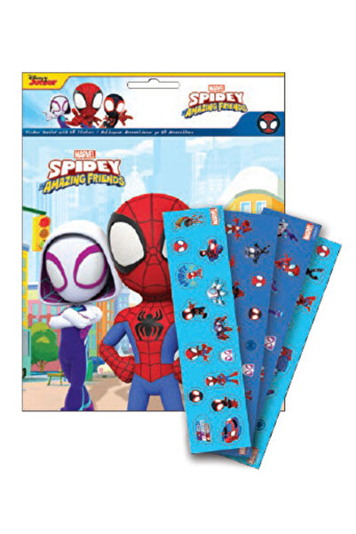 SPIDERMAN Spider-Man Little Heroes Unite sticker album with 50 stickers