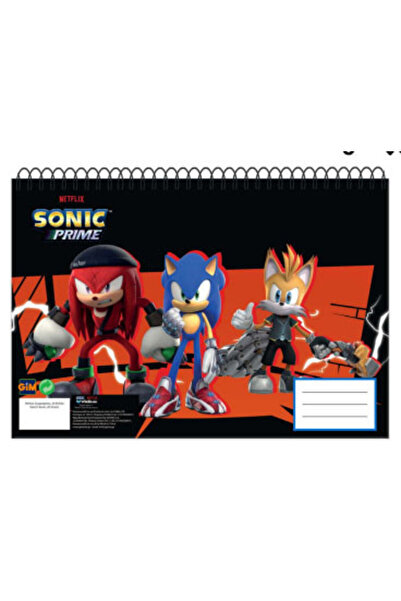 Sonic Get Me Hedgehog A/4 Spiral Sketchbook, 30 pages