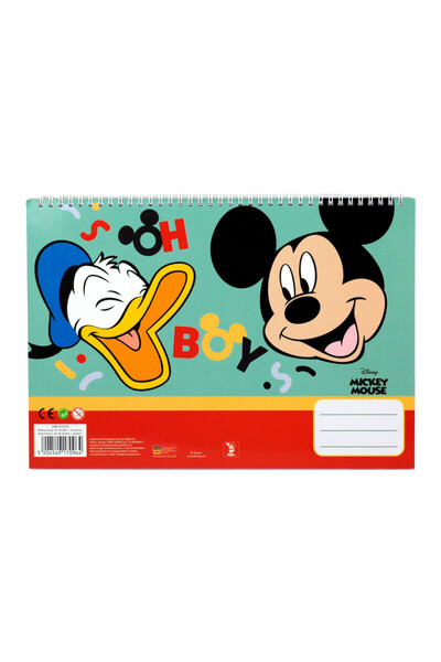 Mickey Mouse Disney Mickey Oh Boy A/4 spiral sketchbook with 40 sheets and stickers