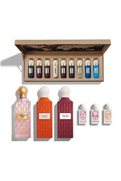 IBRAHIM ALQURASHI IBRAQ Tobacco Shine Perfume Set