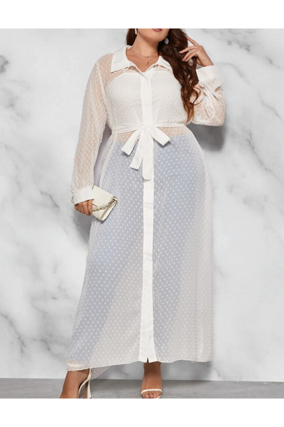 Sheya Shein blouse, white